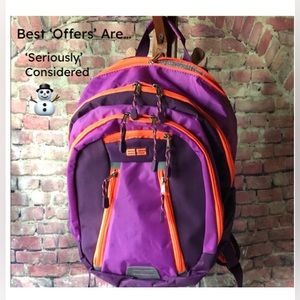 ES Backpack Kids ~ Adult Size Purple ~